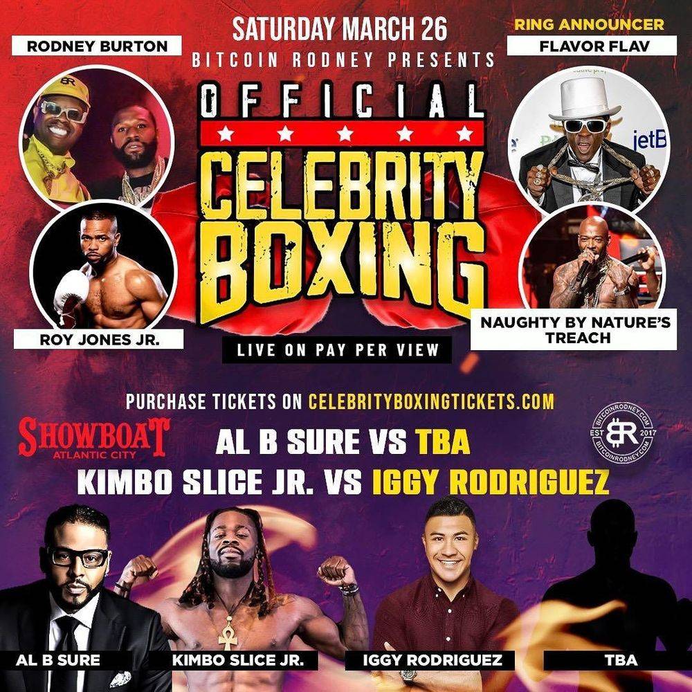 CELEBRITY BOXING TICKETS NOW ON SALE HERE